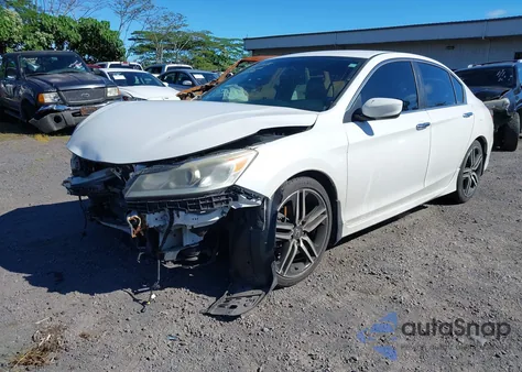 2017 Honda Accord Sport z USA, uszkodzony, nr VIN 1HGCR2F57HA097335